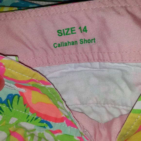 Lilly Pulitzer Callahan Shorts Ice Cream Social - Picture 2 of 2